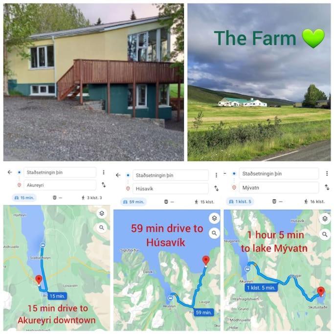 Apartmán Þorsmoerk Farm 12 Min From Akureyri Svalbarthseyri Exteriér fotografie